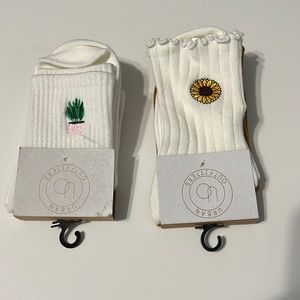 NWT Urban Outfitters Decorative Socks